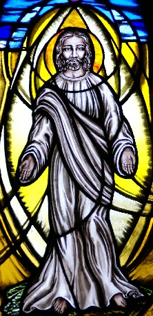 Transfiguration Rosary window